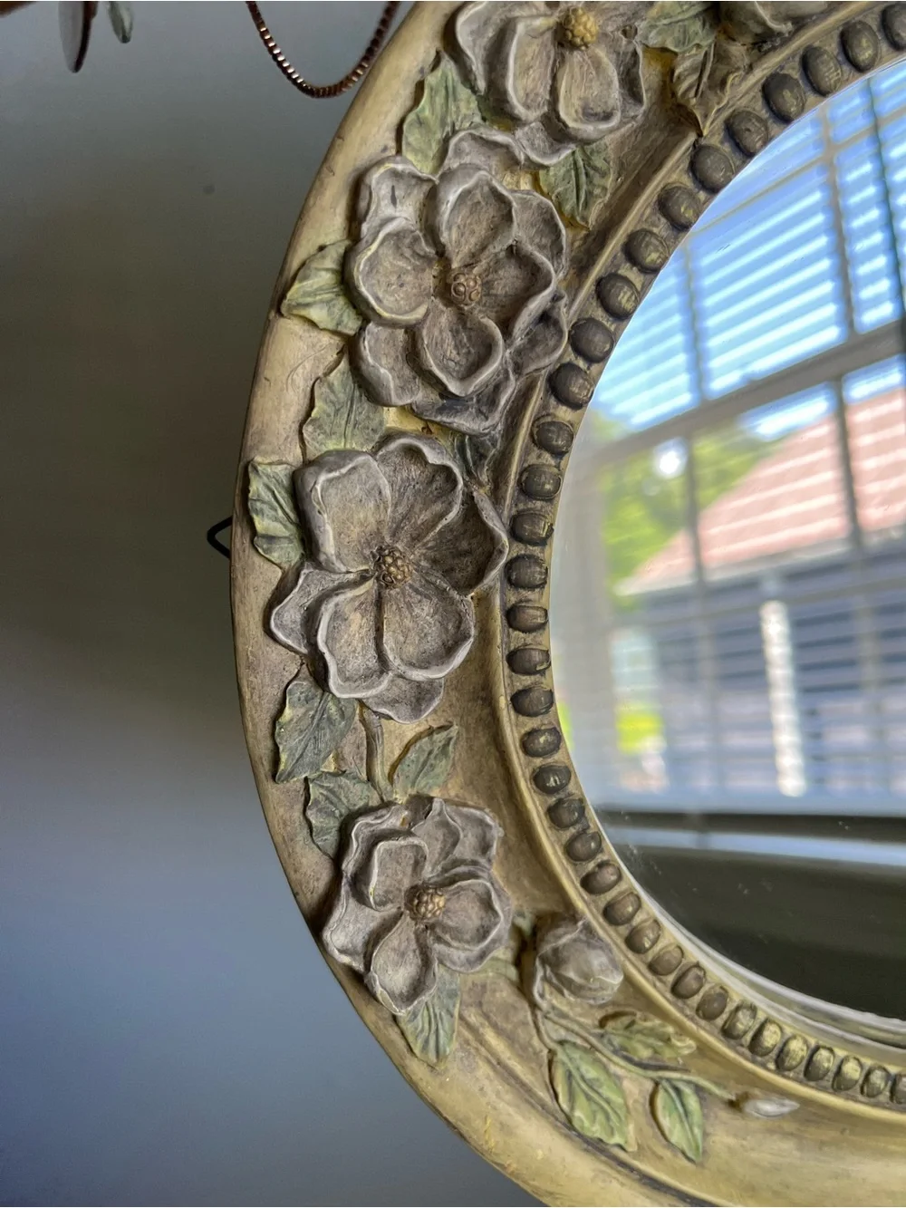 Vintage Mirror Wall Hanging/ Fairycore/ Fairytale/ Baby Shower Gift / Nursery
